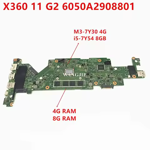 For HP Probook X360 11 G2 EE Laptop Motherboard 6050A2908801 938552-601 932688-601 932687-601 CPU nd