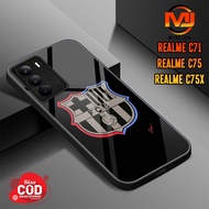 Realme C71 4G Case / C75 Latest/ C75X - Mitra Jaya - Fashion Case Club Bola Casing hp Case Softcase 