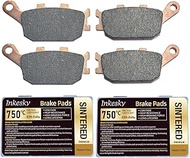 Sintered HH Brake Pads Compatible with EBC FA174HH/HONDA/KAWASAKI/SUZUKI/YAMAHA (2 Packs)