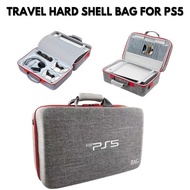PS5 Fat Travel Storage Bag Portable Carrying Case Waterproof PS5 Accessories for PS5 Dualsense & Hea