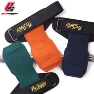 PROSUPPS Fitness Deadlift Power Belt Professional Sports Men Women Cowhide Palm Protection Deadlift 