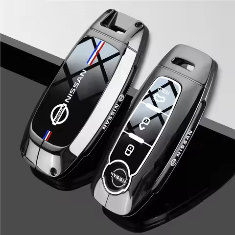 Car Key Case 3/4/5 Buttons For Nissan Rouge Kicks Pathfinder j12 Ariya Altima Rogue Qashqai Bluebird