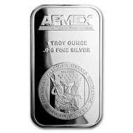 American Precious Metals Exchange APMEX 1 oz .999 Silver Bar 1oz