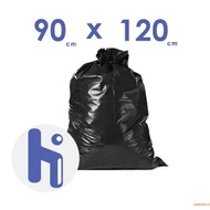 HITAM Plastic Trash Bag 90x120 cm Black / HI Plast Trash Bag 90 x 120 cm
