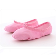 【Love ballet】รองเท้าเต้นรำเด็กผ้าใบนุ่มรองเท้าบัลเล่ต์สำหรับเด็กผู้หญิงรองเท้าแตะเต้นรำรองเท้าเต้นรำ Ballerina Shoes