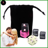FS Date Night Dice Game Set Of 5pcs Creative Acrylic Dice For Fun Date Idea Couple Decision Maker Fo