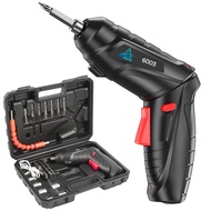 Set Bor Tangan Bor Drill Bolak Balik Screw Driver 8 Chuck Drill Free Kabel 42 Volt-6003