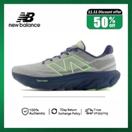100% Original New Balance NB M1080J13 Men Marathon Cushioned Running Shoes 1080 V13 Grey Blue