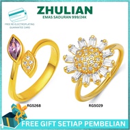 RG5029 RG5268 NEW COLLECTION  ZHULIAN ORIGINAL MURAH CINCIN DIAMOND MEWAH MINIMALIST (FREEGIFT + FRE