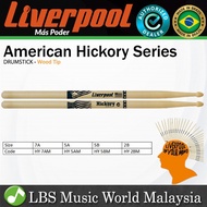 Liverpool Drumstick American Hickory Series Drum Stick - HY 2BM 5BM 5AM 7AM