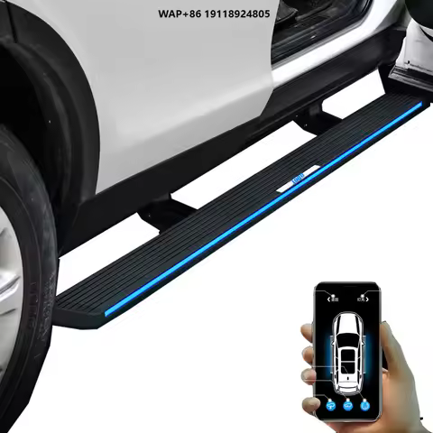 Retractable Led Light Power Automatic Electric Pedal Car Running Board Auto Side Steps for X5 X6 X7 