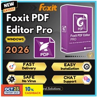 Foxit PDF Editor Pro Latest 2026 Lifetime For Windows