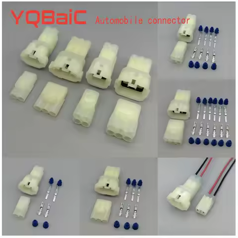 1/5PCS 2 3 4 6 Pin Sumitomo HM 090 Auto Electrical Wire Cable Connector 2.2MM Male Female Plug With 