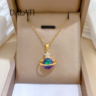 DALATI Star Galaxy Titanium Steel Necklace