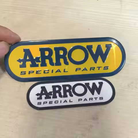 New Arrval Aluminium Motorcycle Exhaust Pipes Pipe Decal Sticker Cool Personality Scorpio for Arrow