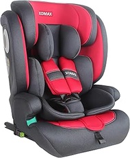 XOMAX LM238 Child Seat with Isofix I Grows with Your Child 9-36 kg, 15 Months - 12 Years, Group 1/2/