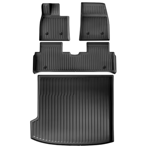 Smabee for NIO ET5 2022-2024 TPE 3D Car Floor Mats Trunk Pad All-Weather Accessories (Left Rudder)