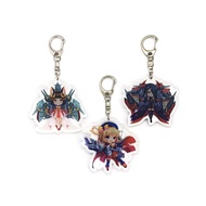 Inc. - Set of 3 Azur Lane Acrylic Keychain Z23, Friedrich der Grosse, Nagato