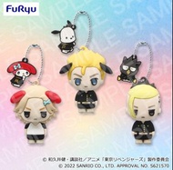 Sanrio東京復仇者聯盟 Furyu - My Melody, PC狗 Pochacco, XO 酷企鵝 Bad badtz-masu 扭蛋 公仔 掛飾 鎖匙扣 裝飾品 擺設 擺件