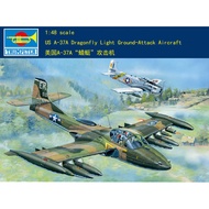 Trumpeter Trumpet Hand 1/48 Us A-37A Dragonfly Type Ground Attack Fighter Vietnam Air Force Assembly
