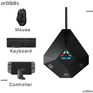 ZELTH Keyboard Adapter Accessories Game Console for PS4/PS3 USB Connection for  Switch