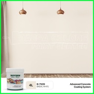 ◱ ◬ ◙ BOYSEN PERMACOAT LATEX PAINT COLOR SERIES BRIDAL WHITE (B-7509)