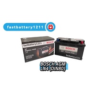 100% original Bosch AGM - LN4 (DIN80) CAR BATTERY - BMW