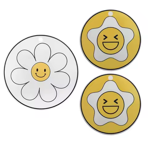 Induction Protection Mat 3-piece Set Induction Silicone Pad Rug Cover