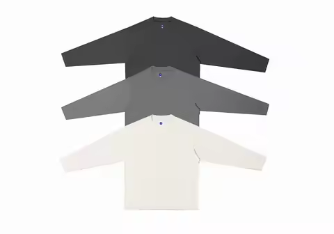 Kanye West YZY Los Angeles Bully Merch LS-03 YE LIVE Five-Pointed Star Women Men Long Sleeve Tops T 