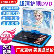 Xinke DVD Player Portable Multi-Function Small TV CD Player HD Player Video Player Home EVD