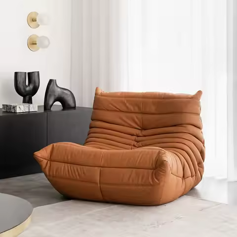 Custom Lazy Floor Sofas Accent Chair for Living Room Corner Chair Bedroom Salon Office Togo Lazy Sof