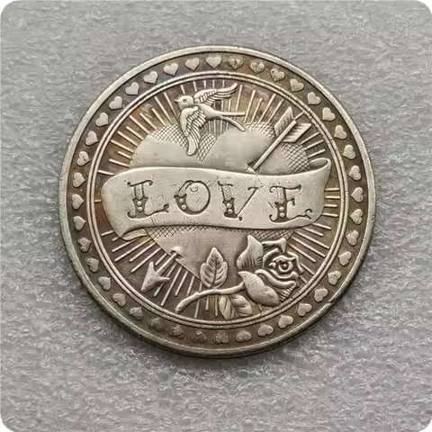 Love and Hate Decision Coin