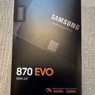 Samsung 870 EVO 2.5" 500GB 全新未開封 ...