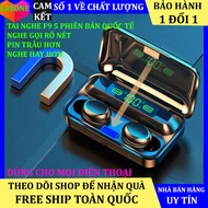Tai nghe bluetooth không dây BTH F9 5 TWS  tai nghe bluetooth 5.0 F9 pro max chống nước chống bụi âm