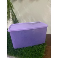 tupperware double square round fridge snap lake container 2.8L