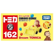 Takara Tomy Dream Tomica No.162 Curious George Mini Car Toy