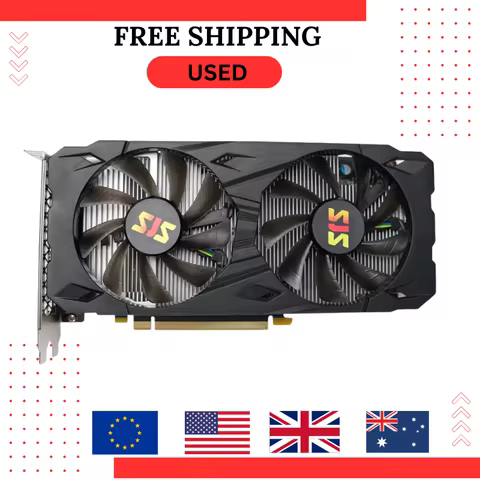 USED SJS GTX1660 Super 6GB rx 580 GTX 1660 S Super Gaming Graphics Card Video Card NVIDIA GPU GeForc