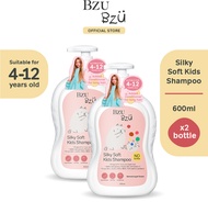 BZU BZU Silky Soft Kids Shampoo (Added Conditioner) 600ml | Tear-Free | Designed for Frizzy &amp; Fragile Hair | Bundle Deal