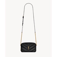 [PRE-ORDER] YSL LOULOU MINI CAMERA BAG IN LAMBSKIN LEATHER