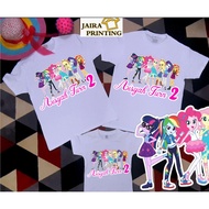 My Little Pony Birthday Tshirt Birthday Family 02 (Baju)