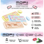 MOFII Candy / Candy Mixed Wireless Keyboard Set Typo PC Laptop Office Table Gift Colourful Girl
