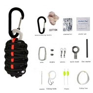 Cord Emergency Survival Carabineer Survival Kit