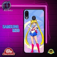 SAMSUNG M20 Case Can Be Used For All Types hp Also [SYLOR MOON Motif] _Latest Shiny Case _Custom Cas