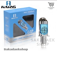 Haizg H4 U2 Mini Projector Car LED Headlight 50W 28000LM Super Bright with Cooling Fan for Vehicle C