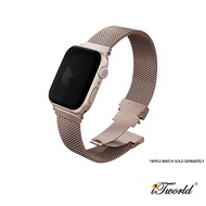 Uniq Dante Pro Self-Adjustable Mesh Steel Band for Apple Watch 40-49mm (Apple Watch Band)