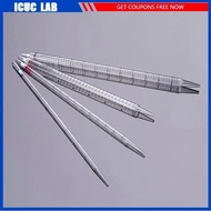 ♣5ml 10ml 25ml 50ml Lab Plastic Disposable Serological Sterile Pipette C☼6t%6