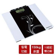 玻璃質量BMI指數秤(體重計)