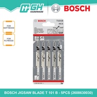[ GH HARDWARE ] BOSCH T 101 B / T101B Clean For Wood Jigsaw Blade - 5pcs ( 2608630030 )