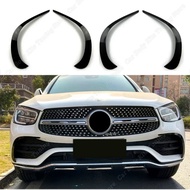 For Mercedes Benz GLC Front Bumper Spoiler Splitter Air Vent Fog Lamp Cover Grille Trim X253 C253 GL