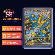 PTCG [ Gholdengo ex / サーフゴーex 220/187 SAR ] [SV8a] Terastal Festival ex Pokemon Card [JPN]